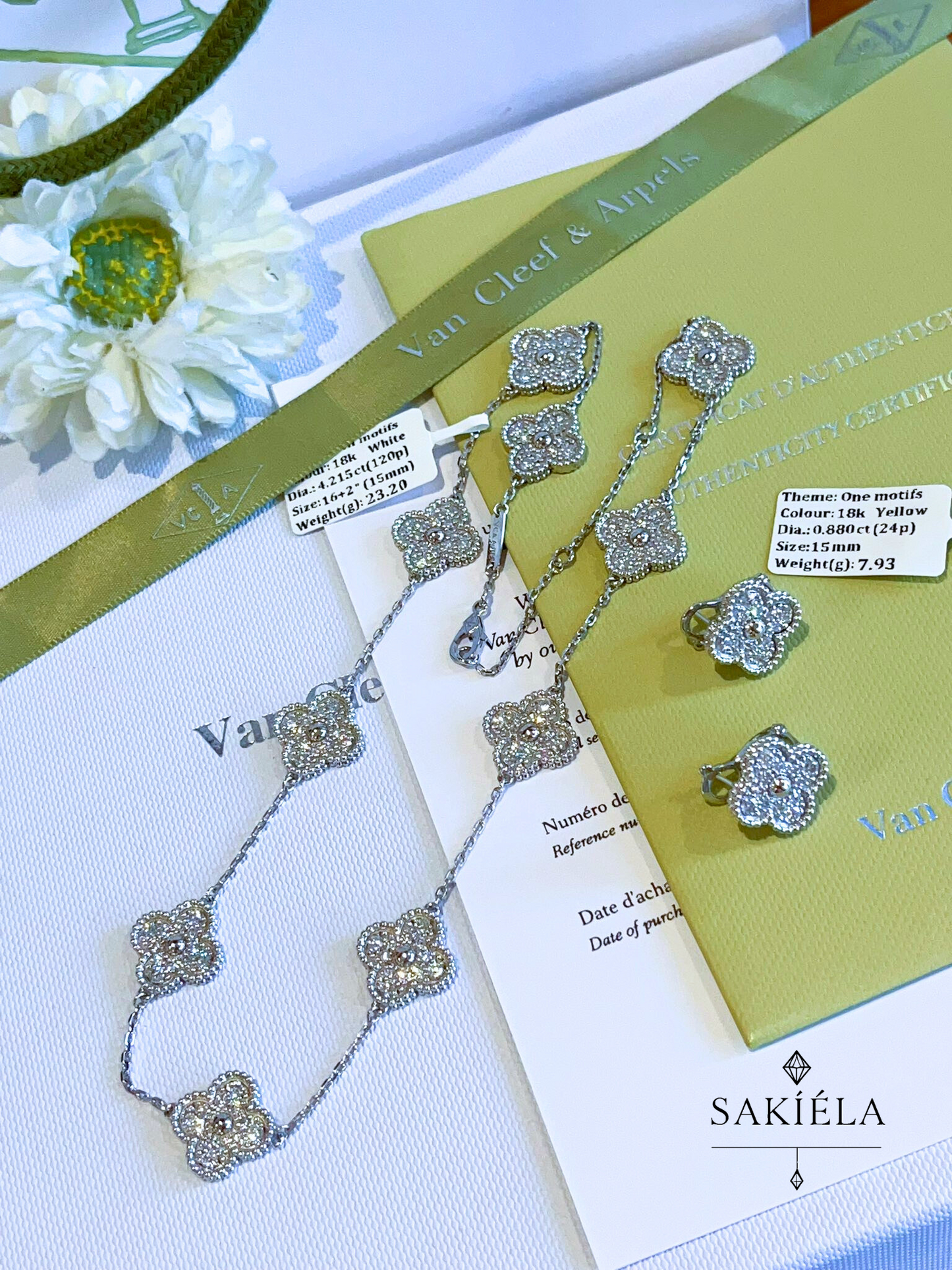 Van Cleef & Arpels Vintage Alhambra Necklace