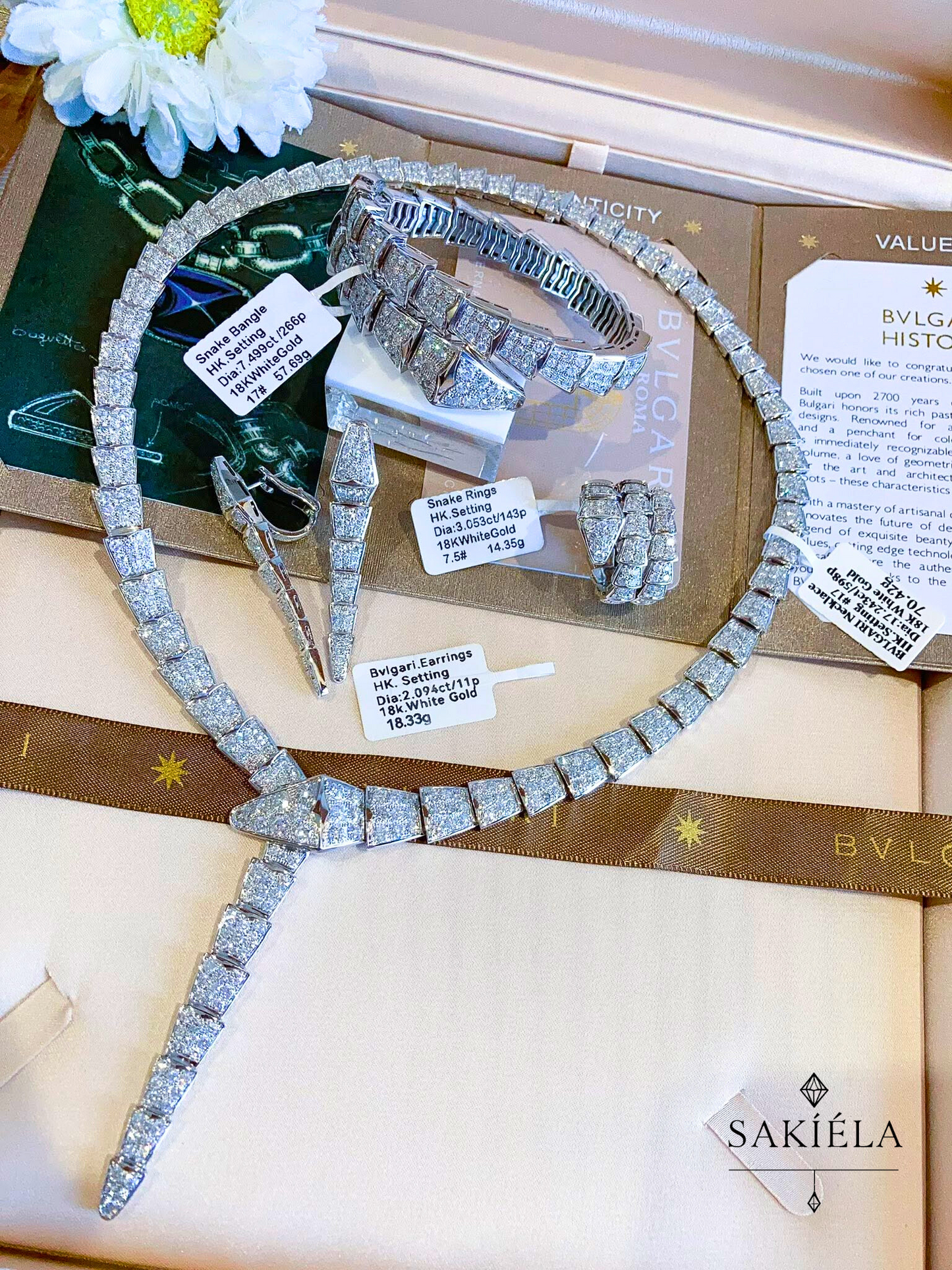BVLGARI Serpenti Viper Set