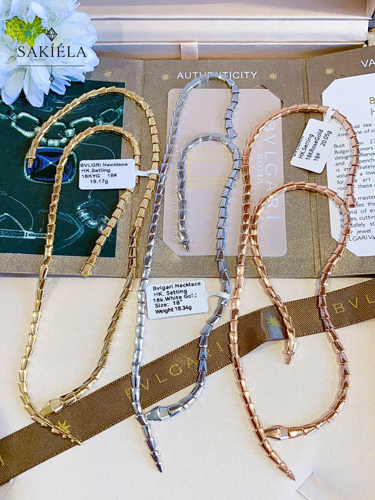 BVLGARI Serpenti Viper Necklaces