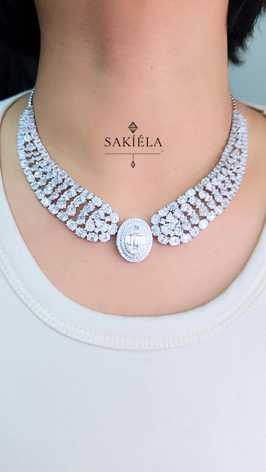 Diamond Thick Necklace