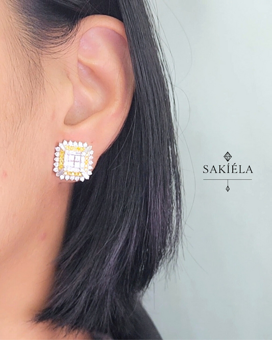 Fancy Colored Earrings - 2.64cts