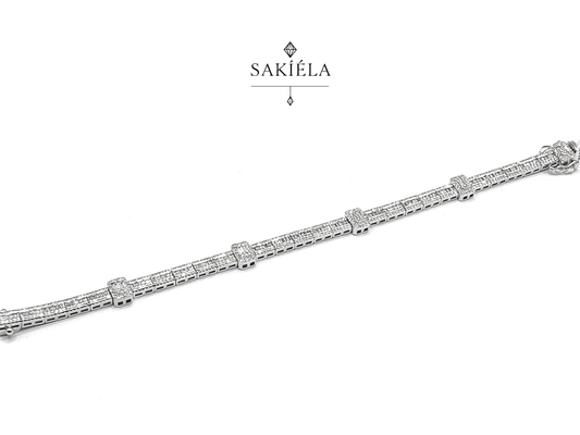 Tennis Bangle - 1.899cts