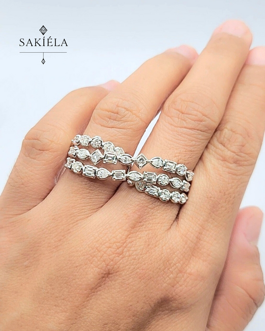 Two-finger Ring - 1.458cts