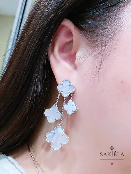 Van Cleef & Arpels Alhambra 4 Motifs Earrings