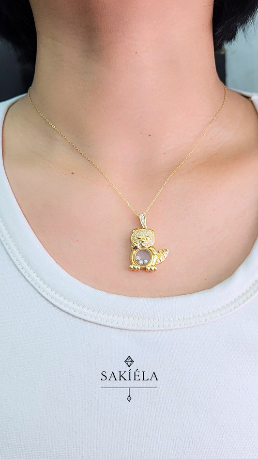 Diamond Necklace - 0.80cts