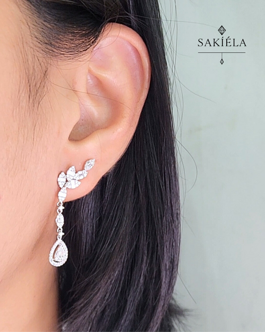 Drop Earrings - 0.80cts