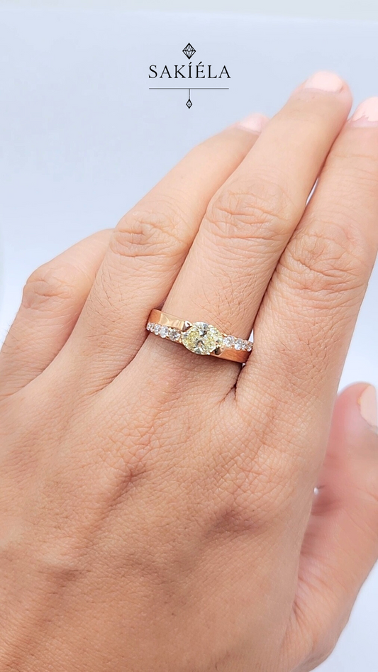Diamond TIffany & Co. Rosegold Ring