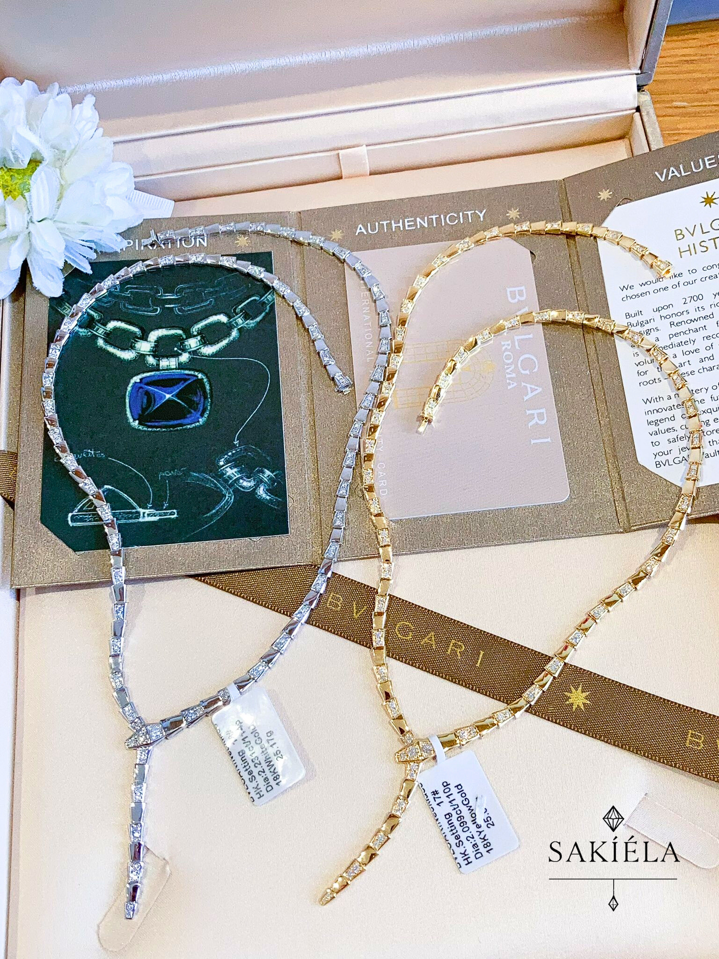 BVLGARI Serpenti Viper Necklace