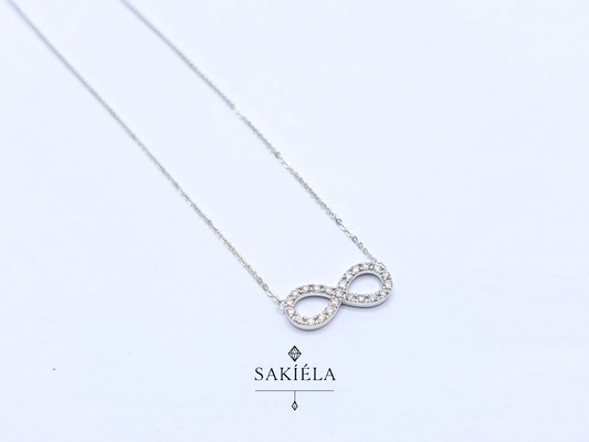 Diamond Infinity Necklace