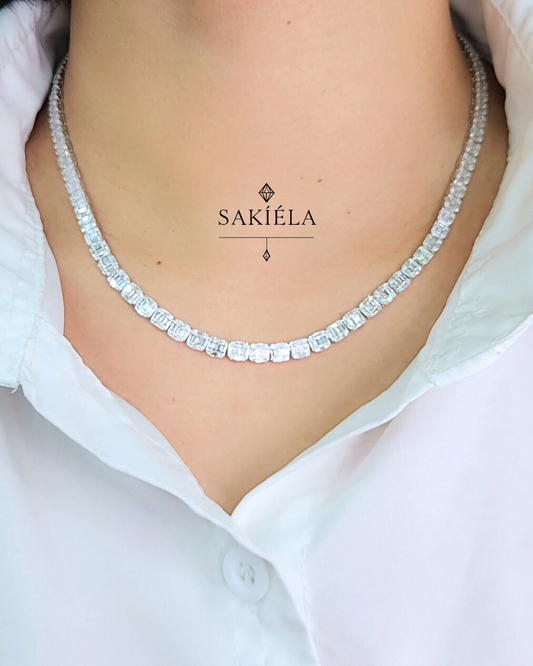 Tennis Necklace - 4.68cts