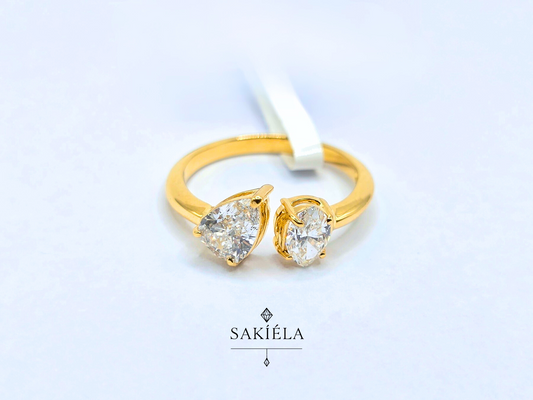 Diamond Pouch Ring
