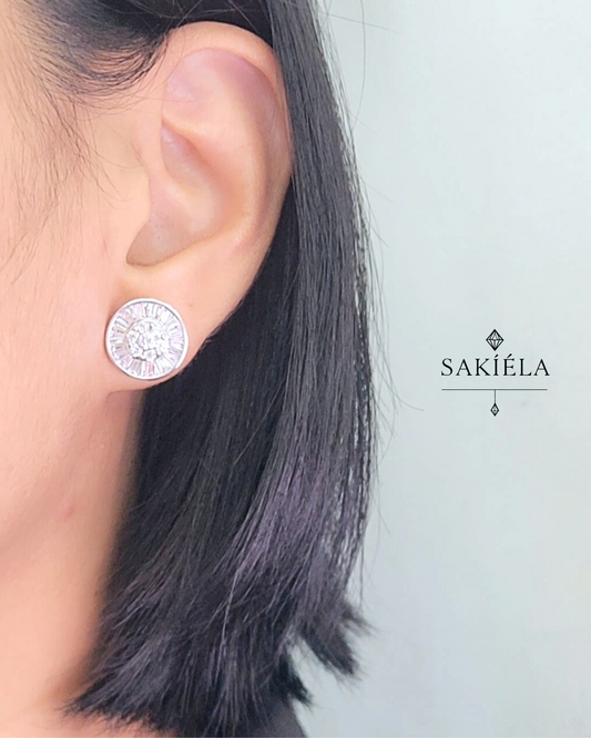 Circle Earrings - 2.5cts