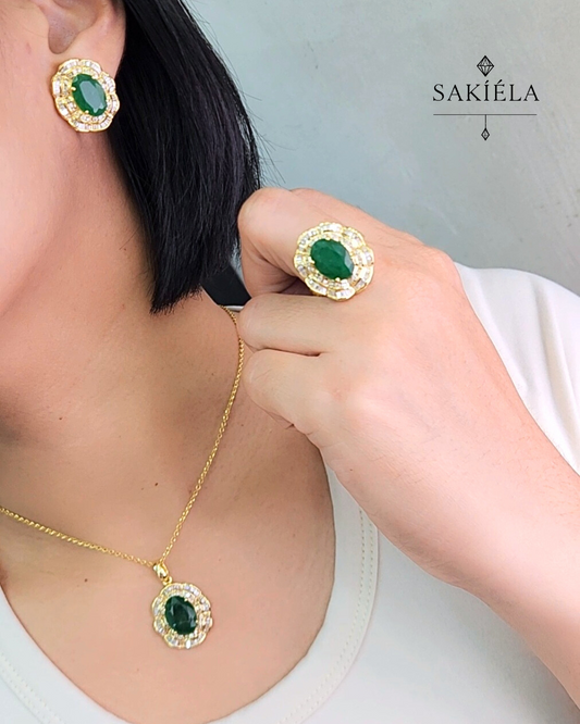 Diamond Emerald Set 1
