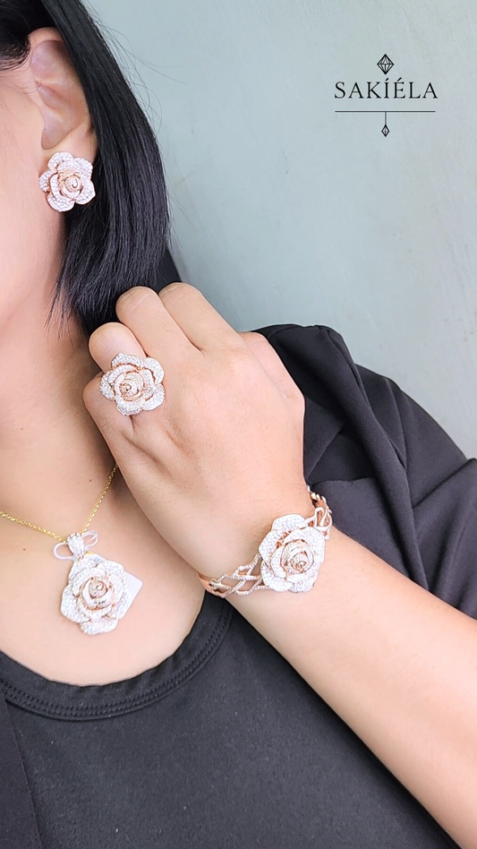 Diamond Flower Set