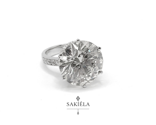 Round Diamond Ring - 15cts