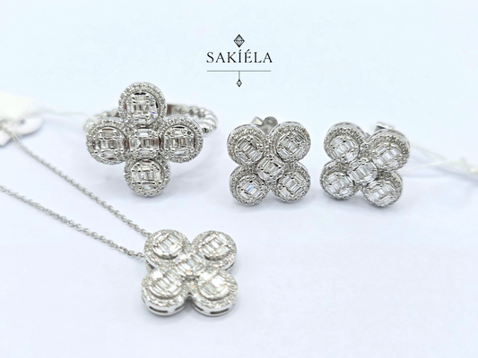 Diamond Clover Motif Set