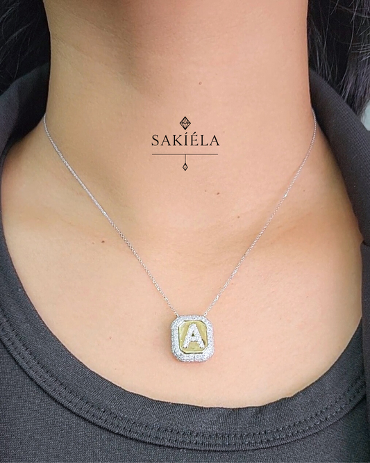 "A" Pendant Neckalce