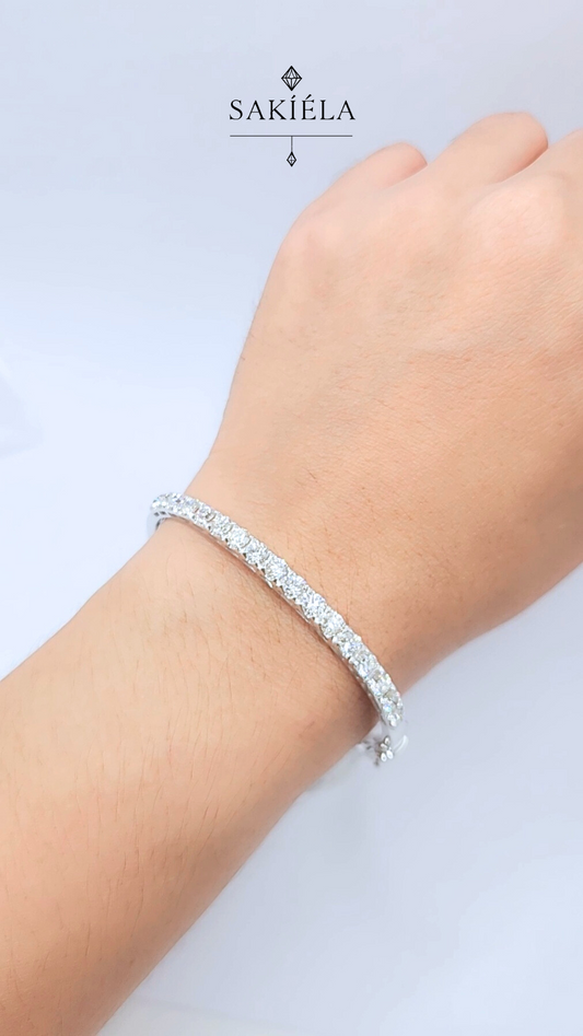 Diamond Tennis Bangle