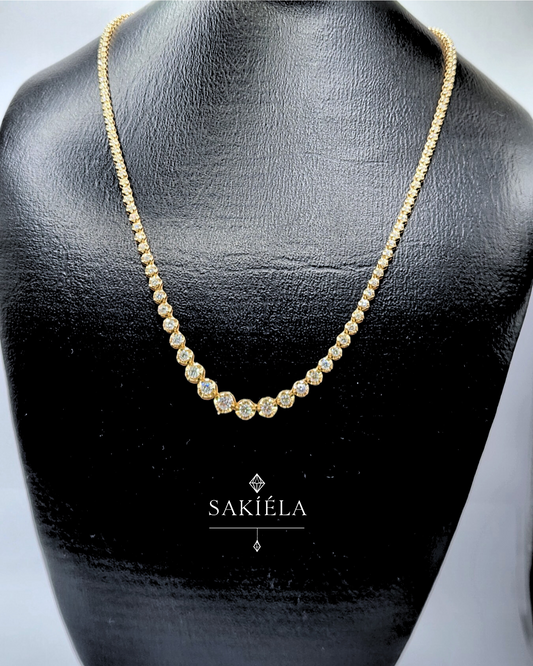 Tennis Necklace - 3cts