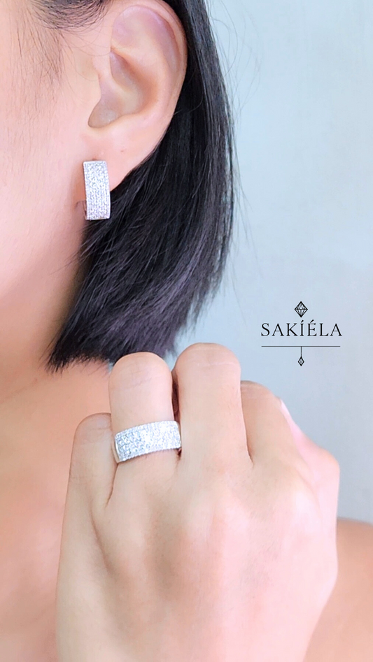 Diamond Ring and Earring