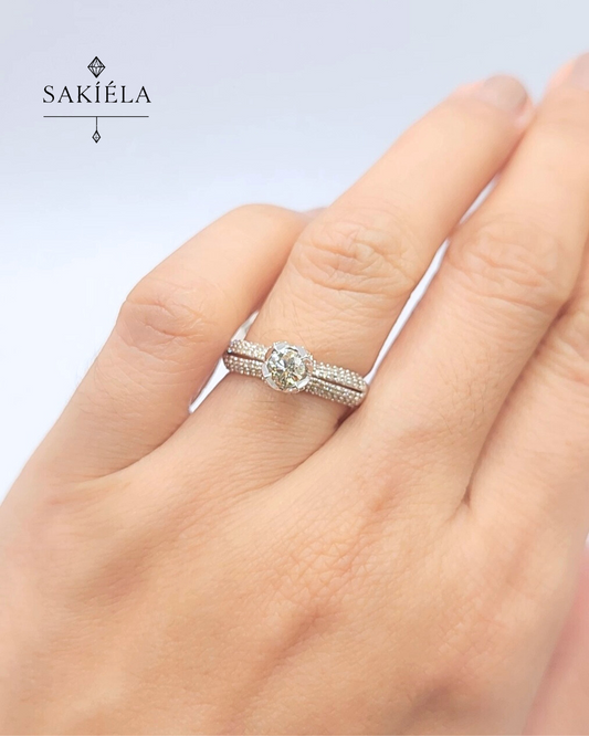 Tiffany Engagement Ring - 0.80cts