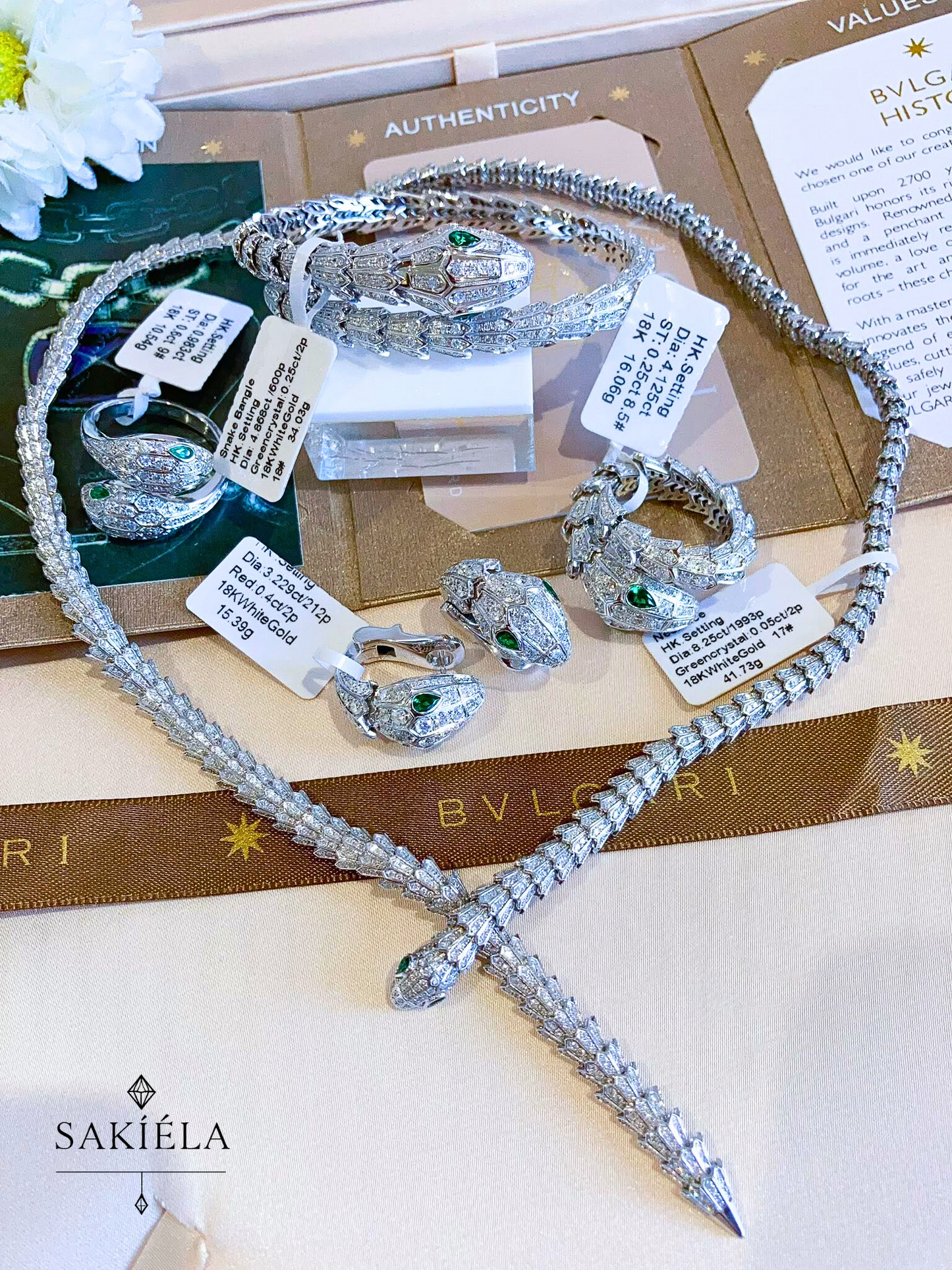 BVLGARI Serpenti Viper Set