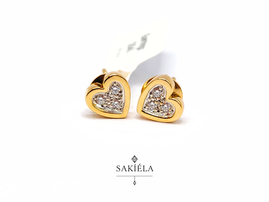 Heart Earrings - 0.30cts