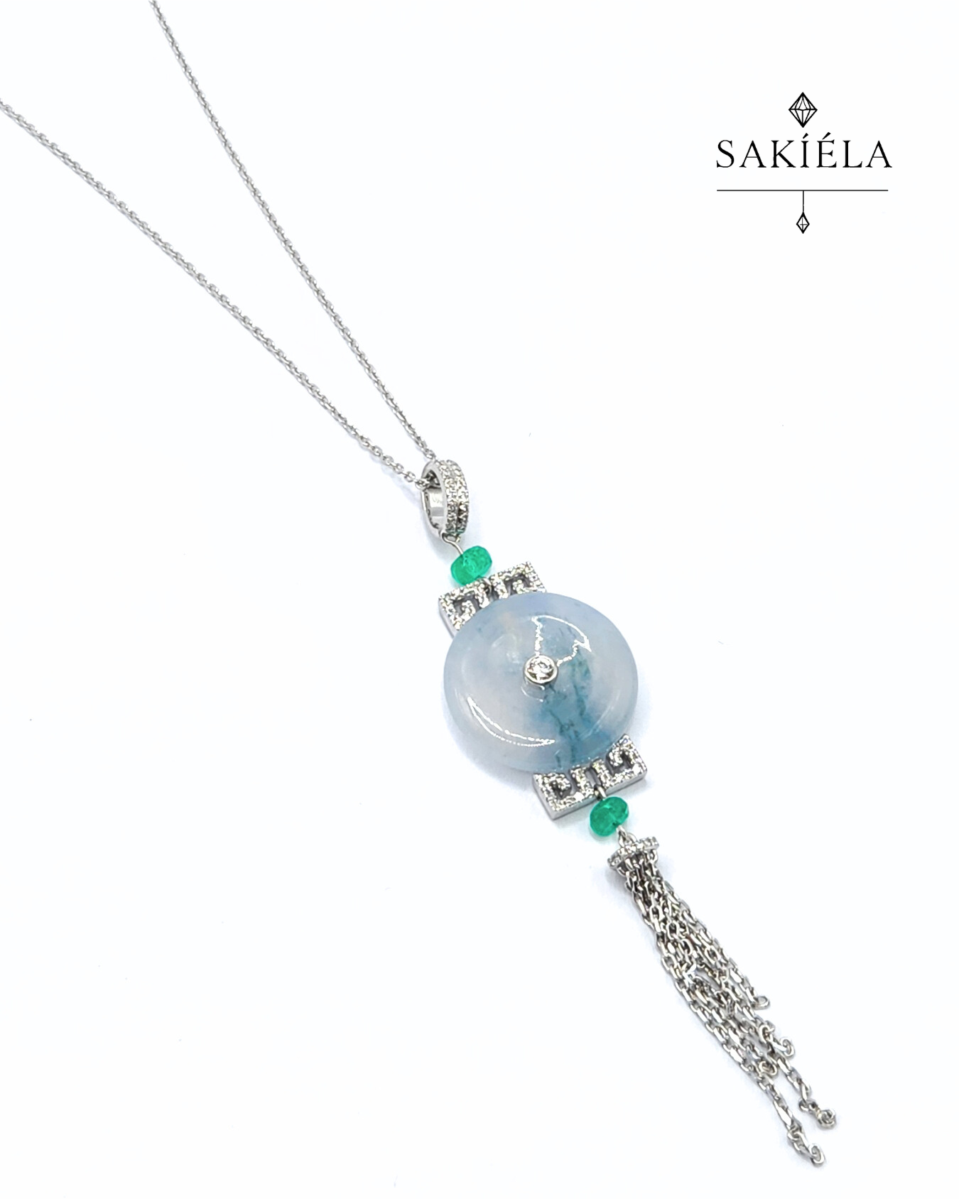 Pendant Necklace - 0.107cts