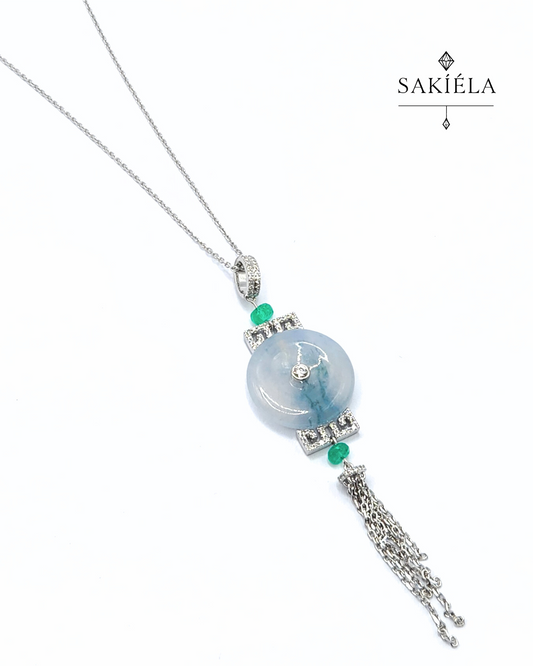 Pendant Necklace - 0.107cts