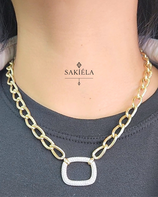 Diamond Pendant Necklace - 1.366cts