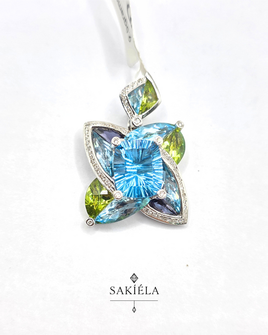 4-Pointed Star Pendant