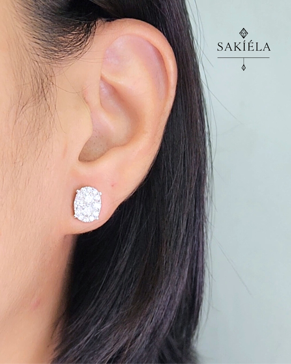 2-Way Diamond Earrings - 2cts