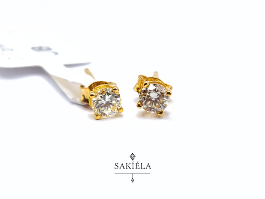 Stud Earrings - 0.40cts