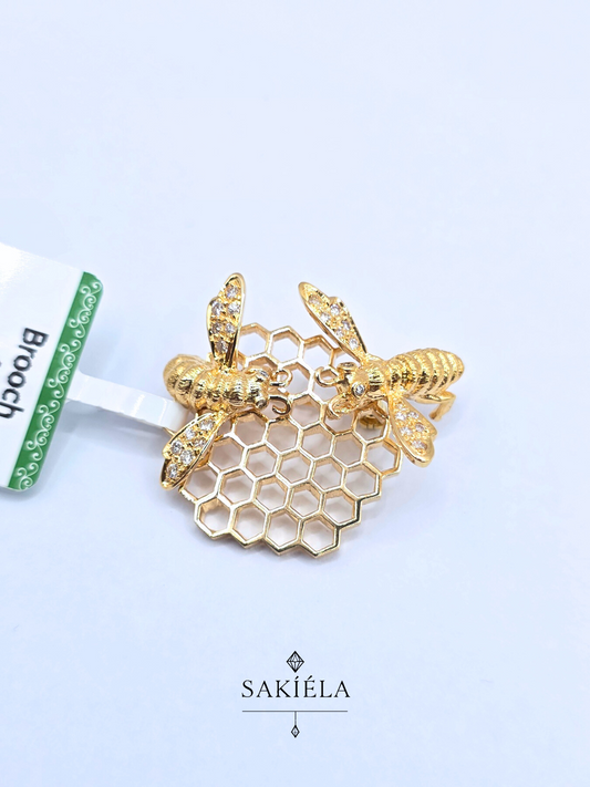 Bee Pendant - 0.35cts