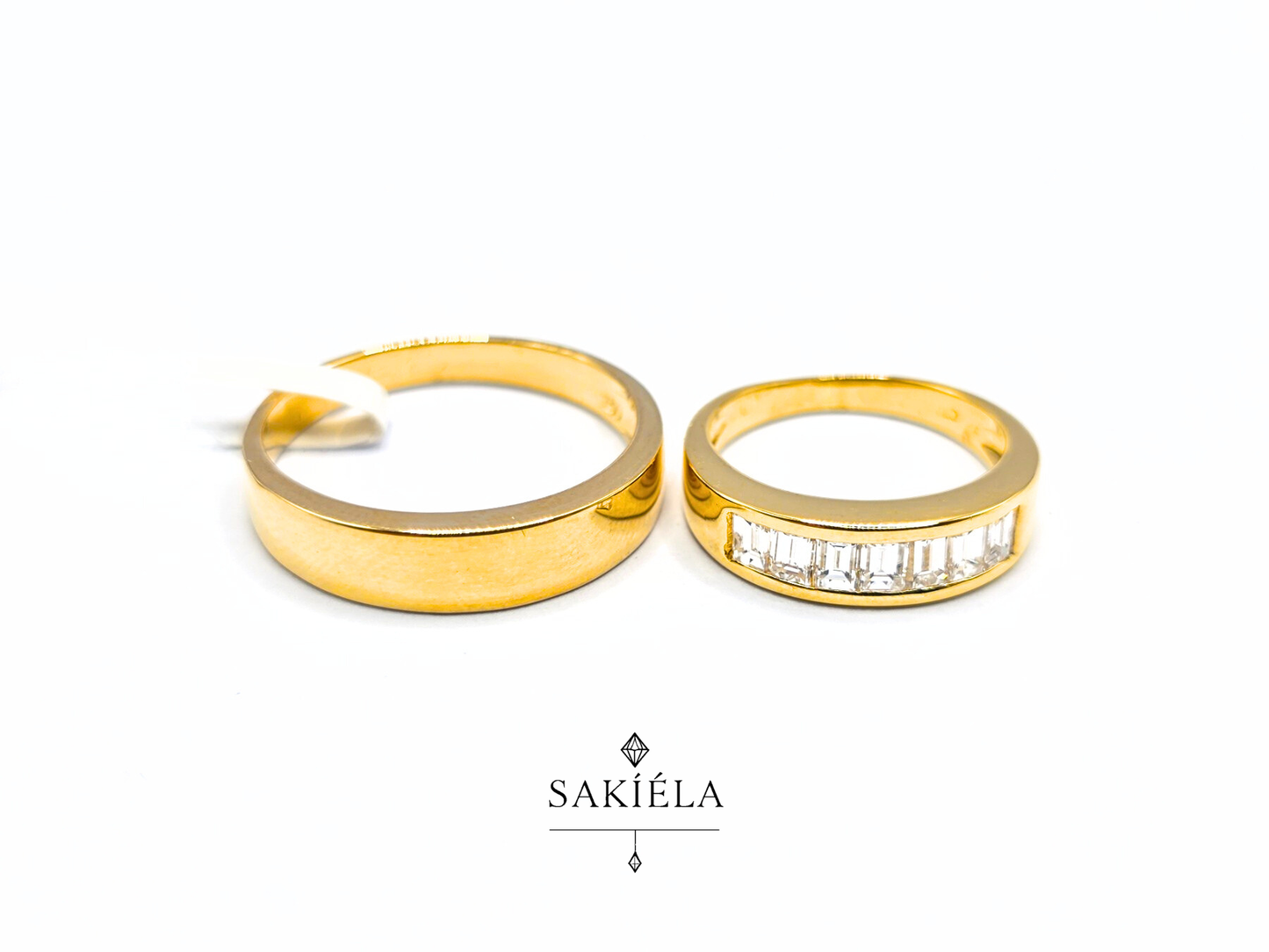 Wedding Rings - 1ct