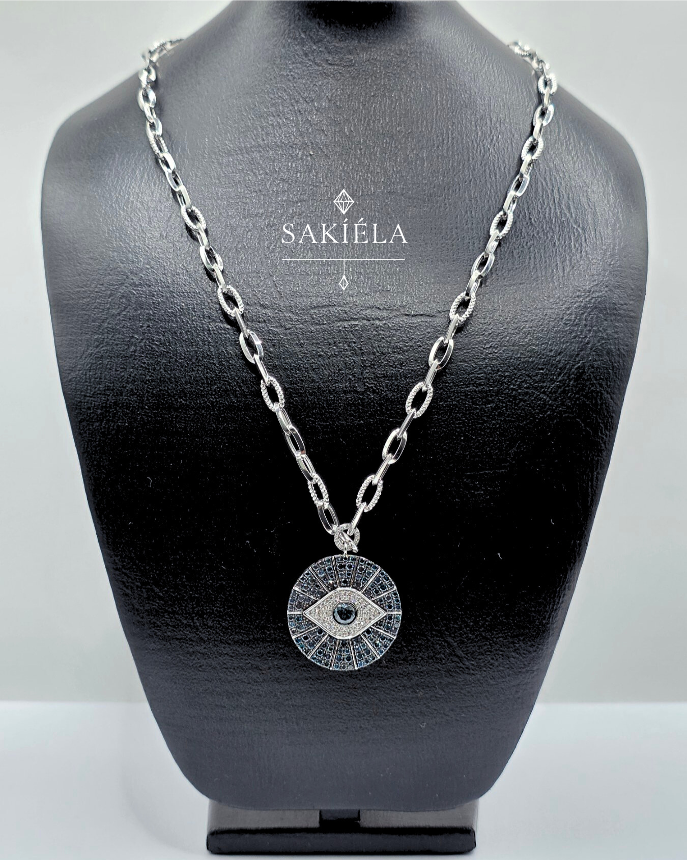Evil Eye Necklace - 3.264cts