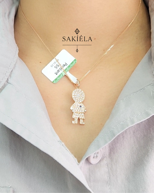 Man Pendant - 1.20cts