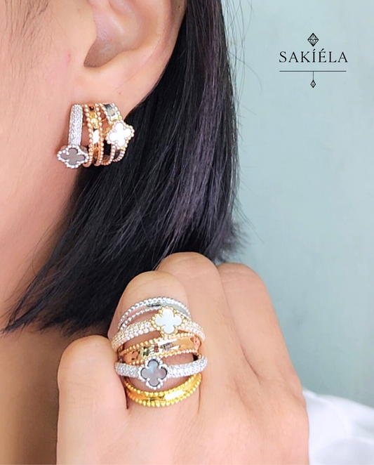 Clover Motif Ring - 1.50cts