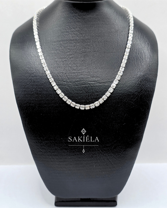 Tennis Necklace - 4.68cts