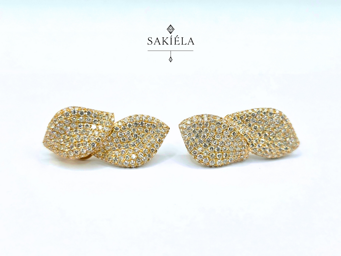 Diamond Earrings - 3.62cts