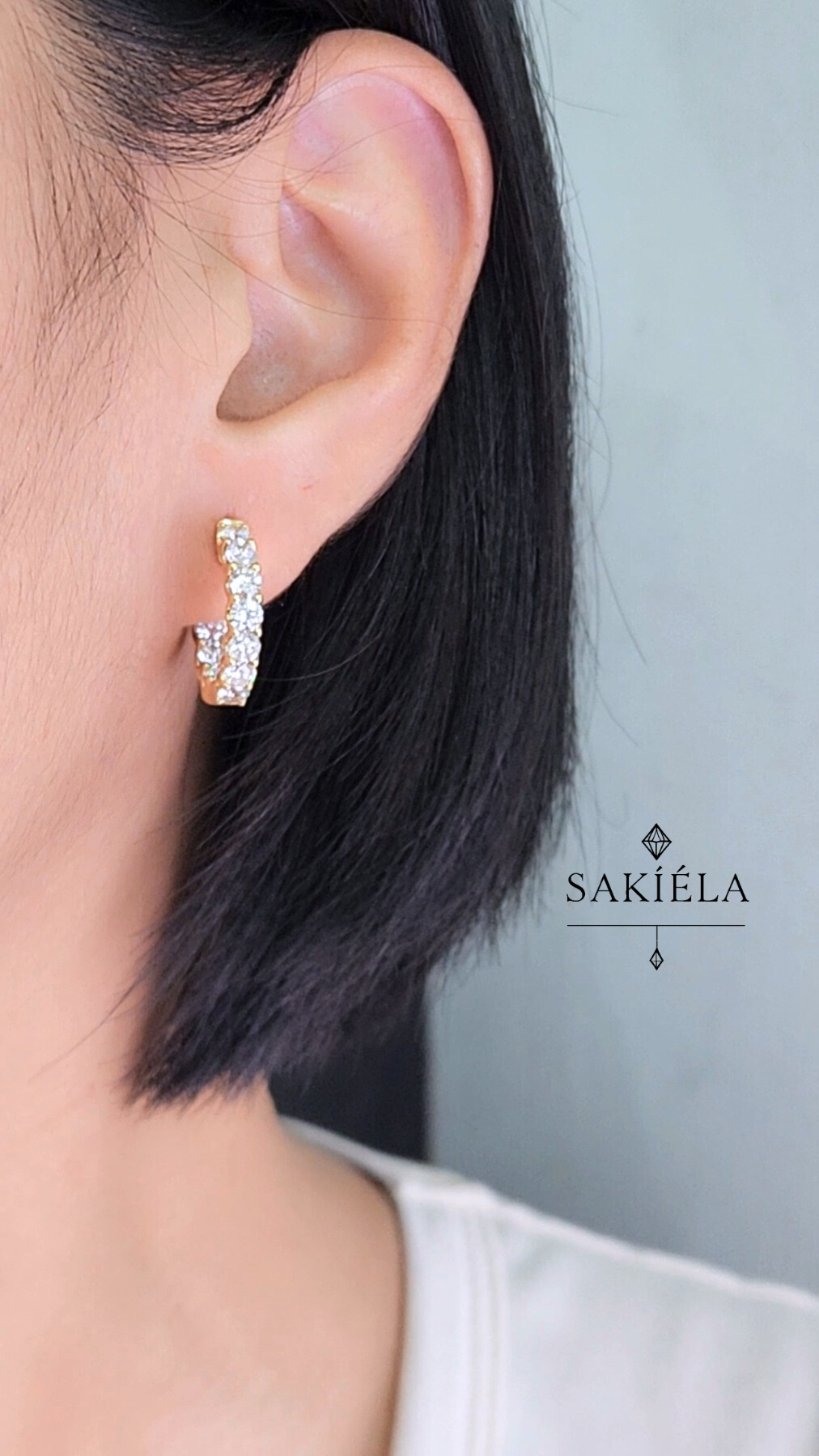 Tennis Earrings - 6.82cts