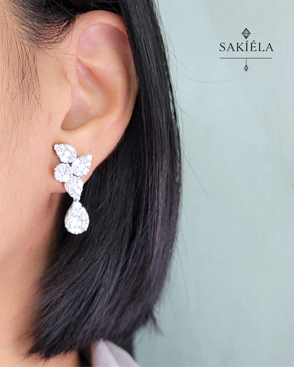 Drop Earrings - 5cts