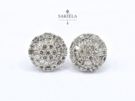 Diamond Earrings - 1.30cts