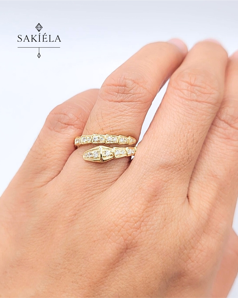 BVLGARI Serpenti Ring (Yellow Gold)