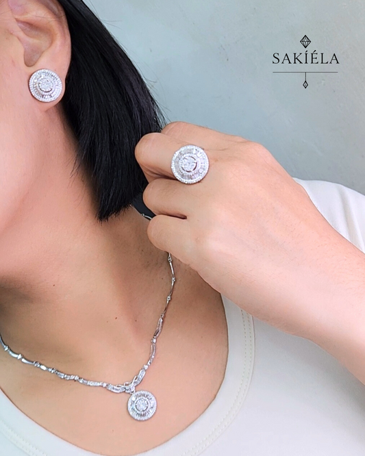 Diamond Halo Set - 3.40cts