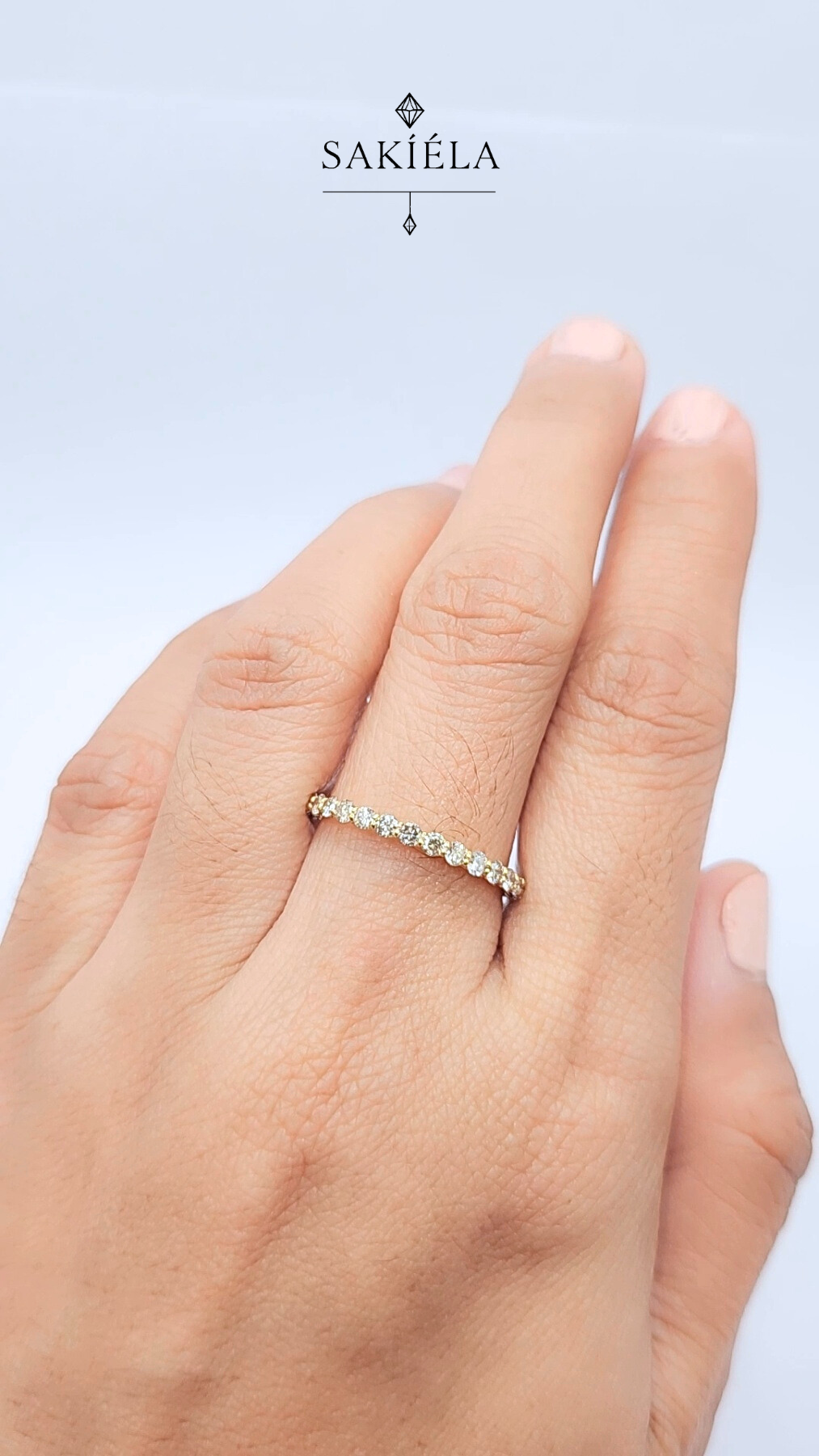 Diamond Tennis Ring