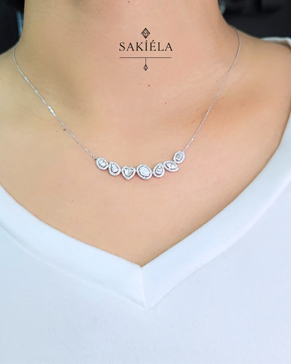 Diamond Pendant Necklace - 0.47cts