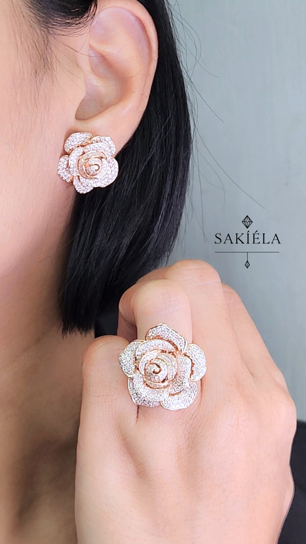 Diamond Flower Set