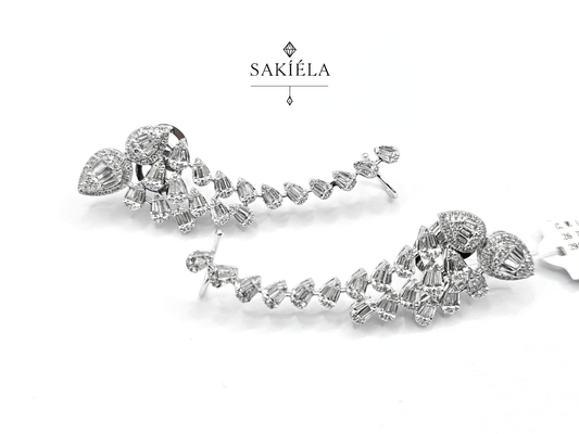 Elegant Earrings - 2.48cts