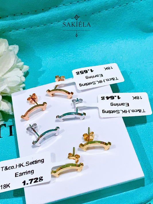 Tiffany T-Smile Earrings